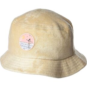 Roxy Girls' Astral Aura Terry Cloth Bucket Hat, Beige 231