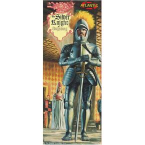 Atlantis AMCA471 1/8 Silver Knight Model Kit, Multi-Colour