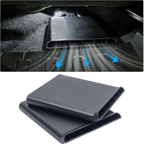 TOPINSTALL لعاكسات فتحة تهوية الركاب الخلفية المتوافقة مع 2021-2024 Chevy Tahoe/Suburban/GMC Yukon، ملحقات تمديد فتحة تهوية الصيف الباردة أسفل اتجاه فتحة تهوية المقعد in Kuwait