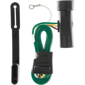 Curt Manufacturing 55311 Vehicle-Side Custom 4-Pin Trailer Wiring Harness,Fits Select Chevrolet,GMC C/K,Blazer,Suburban
