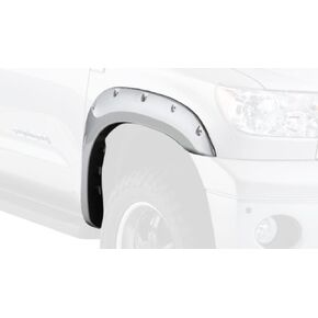 Bushwacker 30023-02 Black Pocket/Rivet Style Smooth Finish Front Fender Flares for 2007-2013 Toyota Tundra