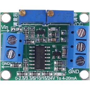 Voltage to Current Module, 0-5V to 4-20mA Voltage Transmitter Non-Isolated DC7-30V Signal Generator Moudle