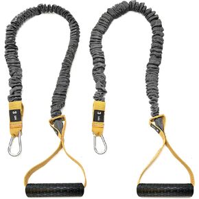 حبال المقاومة - أربطة تمرين الكتف المتقاطعة - مثالية للإحماء الديناميكي وإعادة التأهيل البدني - زوج واحد من الحبال - 4KOR Fitness in Kuwait