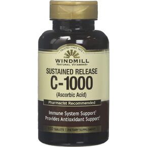 Windmill Vitamin C-1000 Tablets Sustained Release 100 Tablets