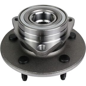 Autoround 515017 Front Wheel Hub and Bearing Assembly Replacement for 97-00 Ford F-150 with 4x4 4WD 5-Lug 2-Wheel ABS