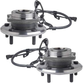 512478 512479 Rear Wheel Bearing and Hub Assembly (Driver and Passenger Side) Compatible with 2010 11 12 13 2014 2015-2019 Do-dge Journey [5 Stud Hub W/ABS] OE# HA590362 HA590361