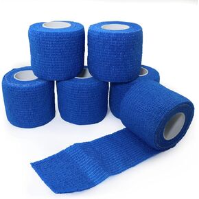 XGNG 6Rolls Black No-Cut Tape Cut Resistant Tape Adherent Wrap Tape for Wood Carving and Whittling