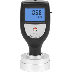 Water Activity Meter Portable Water Acivity Monitor WA-60A for Food Meat Fruits Water Activity Measurements, Range 0~1.0aw…