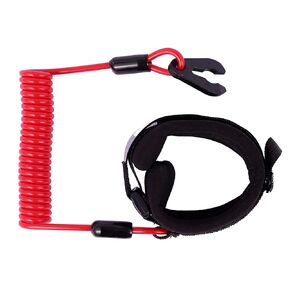 Stop Kill Safety Lanyard ​ fit for Yamaha Jet Ski WaveRunner WaveVenture WaveRaider WaveJammer WaveBlaster FX140 - Replace EW2-68348-00-00, About 50 Inch/130 cm Long