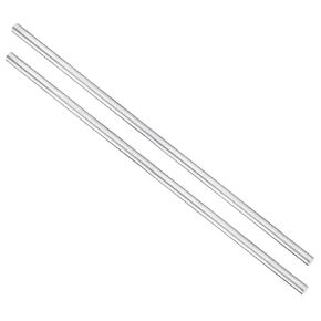uxcell Aluminum Solid Round Rod Lathe Bar 12mm x 500mm for DIY Craft Tool 2 Pcs
