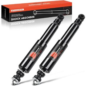 A-Premium Front Pair (2) Shock Absorber Compatible with Ford E-150 2003-2006, E-150 Club Wagon 2003-2005, E-150 Econoline, E-150 Econoline Club Wagon 1992-2002, Front LH & RH