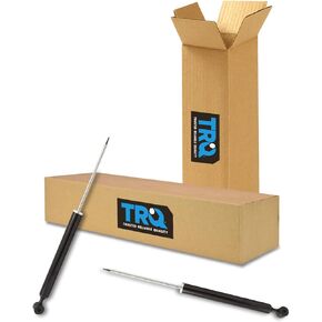 TRQ Rear Shock Absorber Set Compatible with 2011-2019 Ford Fiesta 2011-2014 Mazda 2