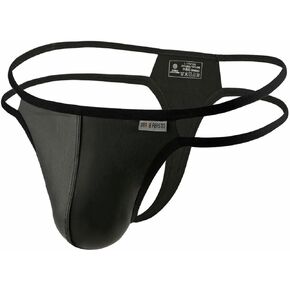 Mens Leather G String Thong Underwear, Mens Panties