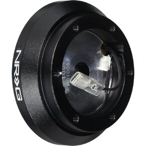 NRG Innovations NRG-SRK-100H Racing Style, Steering Wheel Quick Release Short Hub Adapter, 6 X 70mm Bolt Pattern, Black Body