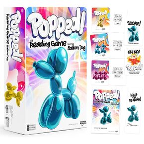 Popped! Learning Resources and Fun Card Game - Learn Reading Skills in Weeks - Exciting Word Game for Kids Ages 4-9 - Teacher & Classroom Must Haves for Preschool, Kindergarten, 1st - 3rd Grade