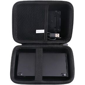 Hard EVA Carrying Case Compatible with Samsers/iClever BK08/Gimibox/ZenRich/GEODMAER Folding Bluetooth Keyboard Case (Black)