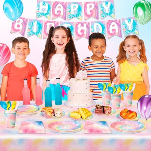 لوازم حفلات أعياد الميلاد بصبغة التعادل، 138 قطعة من ديكورات الحفلات ومجموعة أدوات المائدة وألواح الصبغ والمناديل وأكواب مفارش المائدة ولافتة بالونات صبغ التعادل وما إلى ذلك زينة عيد ميلاد للفتيات والأطفال in Kuwait