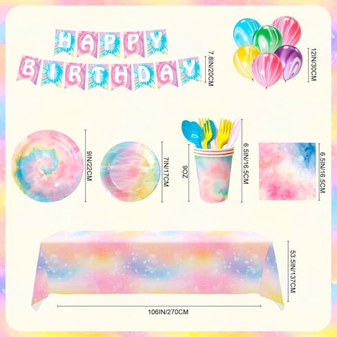 لوازم حفلات أعياد الميلاد بصبغة التعادل، 138 قطعة من ديكورات الحفلات ومجموعة أدوات المائدة وألواح الصبغ والمناديل وأكواب مفارش المائدة ولافتة بالونات صبغ التعادل وما إلى ذلك زينة عيد ميلاد للفتيات والأطفال in Kuwait