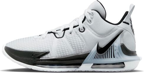 حذاء كرة السلة Lebron Witness 7 (Team) (DZ3299-100، أبيض/أسود/أسود) مقاس 11.5 in Saudi Arabia