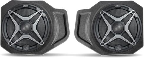 مجموعة الصوت المقاومة للطقس SSV Works Z-RG4-2A1 مع جهاز استقبال KD-MR305BTS ومكبرات صوت 6.5 بوصة متوافقة مع Polaris Ranger XP1000 2018-2024 in Kuwait