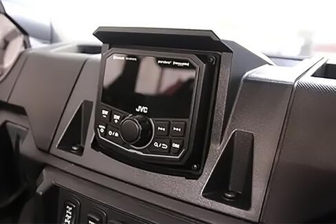 مجموعة الصوت المقاومة للطقس SSV Works Z-RG4-2A1 مع جهاز استقبال KD-MR305BTS ومكبرات صوت 6.5 بوصة متوافقة مع Polaris Ranger XP1000 2018-2024 in Kuwait