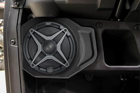 مجموعة الصوت المقاومة للطقس SSV Works Z-RG4-2A1 مع جهاز استقبال KD-MR305BTS ومكبرات صوت 6.5 بوصة متوافقة مع Polaris Ranger XP1000 2018-2024 in Kuwait