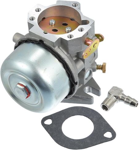 مجموعة المكربن ​​Carb رقم 5205328 - مكربن ​​الدراجة النارية - لمحركات Kohler KT17 KT19 M18 M20 MV18 MV20 Magnum Twin - لون فضي معدني - مجموعة واحدة in Kuwait