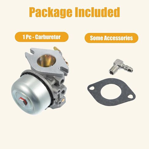 مجموعة المكربن ​​Carb رقم 5205328 - مكربن ​​الدراجة النارية - لمحركات Kohler KT17 KT19 M18 M20 MV18 MV20 Magnum Twin - لون فضي معدني - مجموعة واحدة in Kuwait