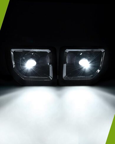 AUTOSAVER88 LED Fog Lights Compatible with 2015 2016 2017 2018 2019 GMC Sierra 2500 HD / 3500 HD Fog Lamps with Switch and Wiring Kit Foglight in Saudi Arabia