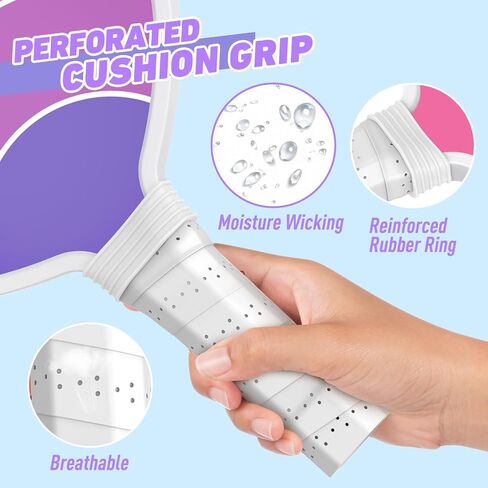 Pickleball Paddles Set USAPA Approved, Lightweight and Durable with Unique Design, USAPA Approved Pickleball Paddles Set of 4, 4 Pickleball Balls, Pickleball Bag, Pickleball Paddles (Dream) in Saudi Arabia