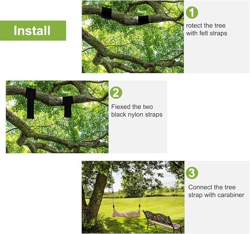 مقعد أرجوحة شجرة خشبي كلاسيكي، أرجوحة شجرة خارجية للبالغين والأطفال، مقعد أرجوحة خشبي بحبل قوي، مقعد أرجوحة داخلي/خارجي للحديقة أو الفناء أو الشرفة الأمامية in Kuwait