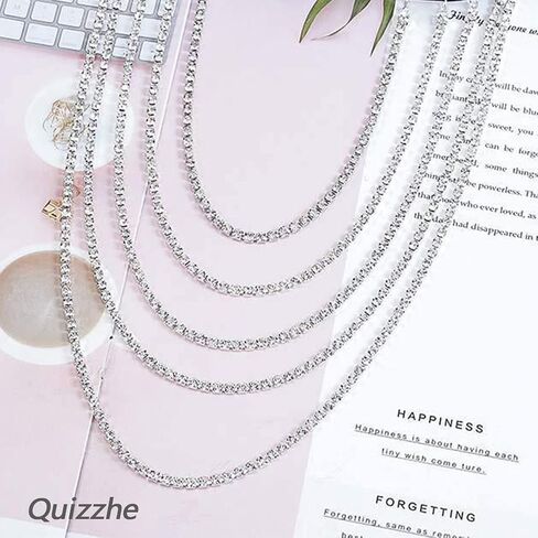 Boho Layered Crystal Leg Chains Silver Trendy Rhinestone Tassel Sexy Body Chain Beach Rave Party Jewelry Accessories Gifts for Women Girls in Saudi Arabia