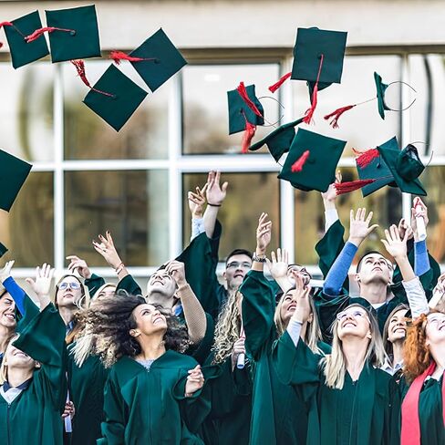 Graduation Cap Headband, 4 Pack Grad Cap Headband, Cap Headband Insert Secures Your Graduation Cap and Hairstyle, Upgrade Inside Graduation Cap Headband (Not Including the Grad Hat) in Kuwait