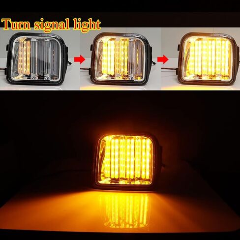 Carbon Fiber Effect Front Fender Side Marker Halogen Light Covers Guard Trims For 2006-2010 HUMMER H3 in Saudi Arabia