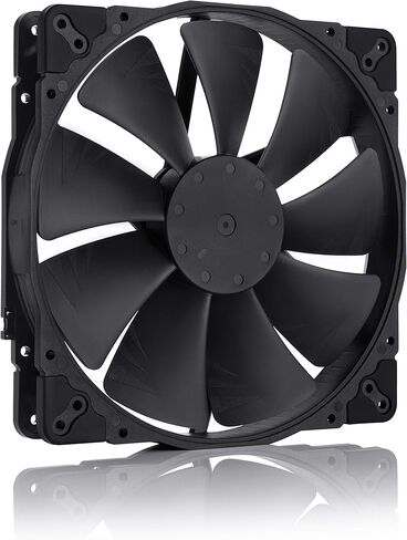 Noctua NF-A20 PWM chromax.Black.swap, Premium Quiet Fan, 4-Pin (200x30mm, Black) in Saudi Arabia