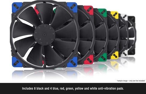 Noctua NF-A20 PWM chromax.Black.swap, Premium Quiet Fan, 4-Pin (200x30mm, Black) in Saudi Arabia