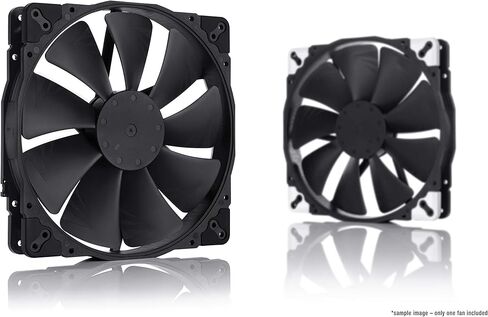Noctua NF-A20 PWM chromax.Black.swap, Premium Quiet Fan, 4-Pin (200x30mm, Black) in Saudi Arabia