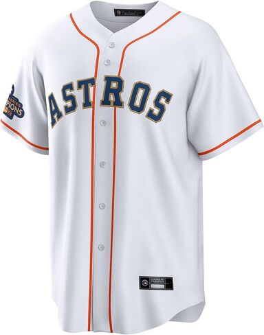 Outerstuff Alex Bregman Houston Astros White Kids Youth 4-20 Cool Base Gold Program Home Player Jersey in Saudi Arabia