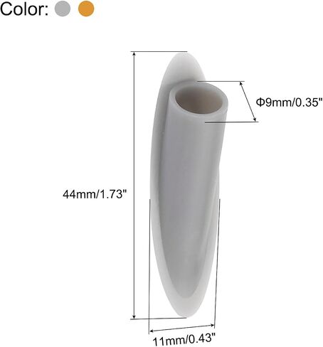 MECCANIXITY 9mm Plastic Pocket Hole Plugs,Wood Plugs for Pocket Hole Jig Working Tool Accessories,Light Brown and Brown Pack of 100 in Saudi Arabia