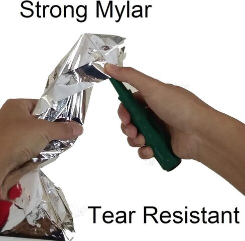 Emergency Bivy Sack Bivy Bag - Emergency Sleeping Bags 4 Pack Mylar Survival Sleeping Bag Emergency Bivvy Sack Waterproof Lightweight Foil Military Patriot Compact Gear Blanket Thermal Escape Camping in Saudi Arabia