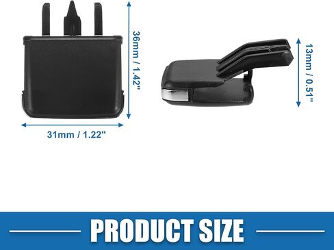 AC Vent Air Conditioning Vent Outlet Tab Clip Repair for Toyota Corolla 2007-2013 (Set of 2) in Saudi Arabia