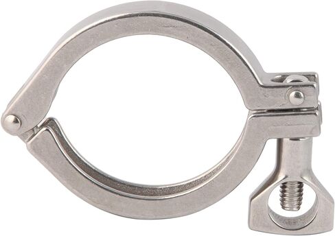 2" Tri Clamp Clover, Stainless Steel Single Pin Heavy Duty Sanitary Tri Clamp Clover for Ferrule OD 64mm (Pack of 2) in Kuwait