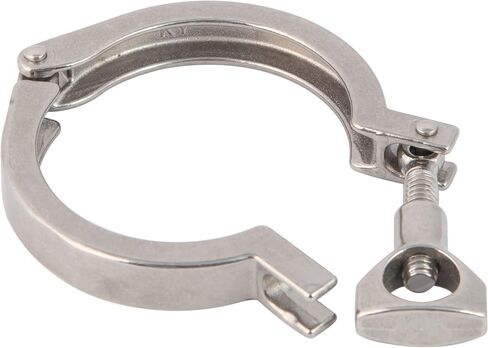 2" Tri Clamp Clover, Stainless Steel Single Pin Heavy Duty Sanitary Tri Clamp Clover for Ferrule OD 64mm (Pack of 2) in Kuwait