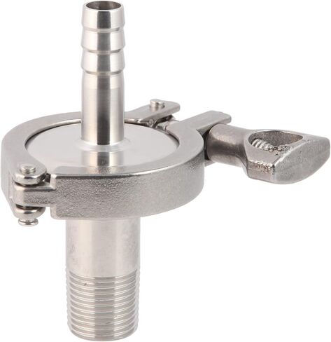 2" Tri Clamp Clover, Stainless Steel Single Pin Heavy Duty Sanitary Tri Clamp Clover for Ferrule OD 64mm (Pack of 2) in Kuwait