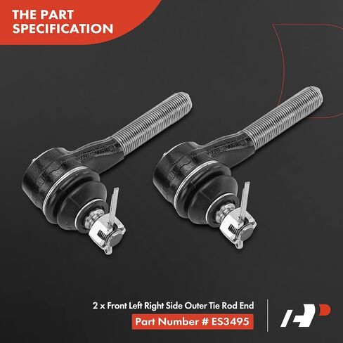 A-Premium Set of 12, Front Upper Lower Ball Joint, Inner Outer Tie Rod End, Idler Arm, Rear Sway Bar Link, Compatible with Ford & Lincoln & Mercury - 95-02 - Crown Victoria Town Car Grand Marquis in Saudi Arabia