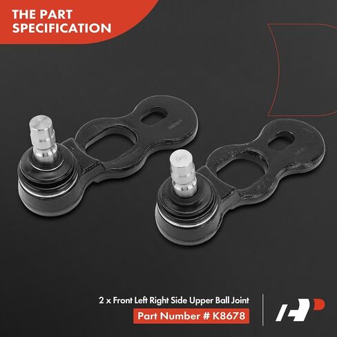 A-Premium Set of 12, Front Upper Lower Ball Joint, Inner Outer Tie Rod End, Idler Arm, Rear Sway Bar Link, Compatible with Ford & Lincoln & Mercury - 95-02 - Crown Victoria Town Car Grand Marquis in Saudi Arabia