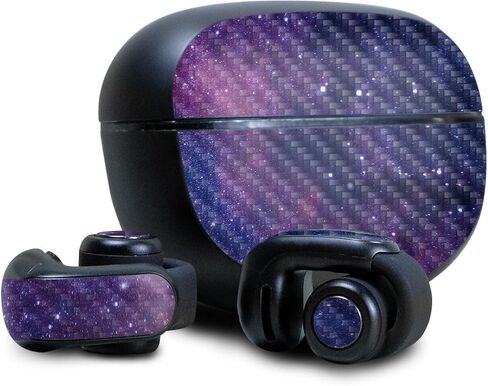 Glossy Glitter Skin Compatible with Bose Ultra Open Earbuds - Dreamy Reef - Premium 3M Vinyl Protective Wrap Decal Cover - Easy to Apply | Crafted in The USA by MightySkins in Kuwait