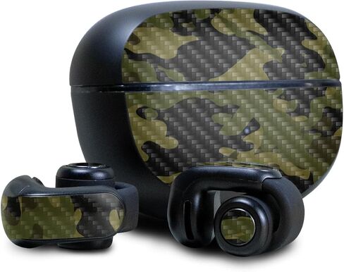Glossy Glitter Skin Compatible with Bose Ultra Open Earbuds - Dreamy Reef - Premium 3M Vinyl Protective Wrap Decal Cover - Easy to Apply | Crafted in The USA by MightySkins in Kuwait