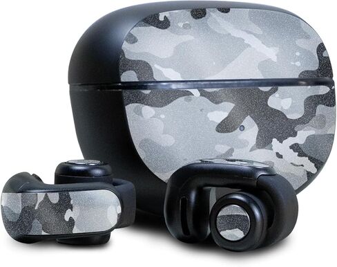 Glossy Glitter Skin Compatible with Bose Ultra Open Earbuds - Dreamy Reef - Premium 3M Vinyl Protective Wrap Decal Cover - Easy to Apply | Crafted in The USA by MightySkins in Kuwait