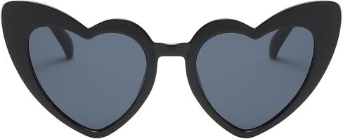 OWL Kids Heart Shaped Sunglasses, Girls Stylish Frames with Tinted and Clear Lenses, UV 400 Protection Polycarbonate Lens in Kuwait